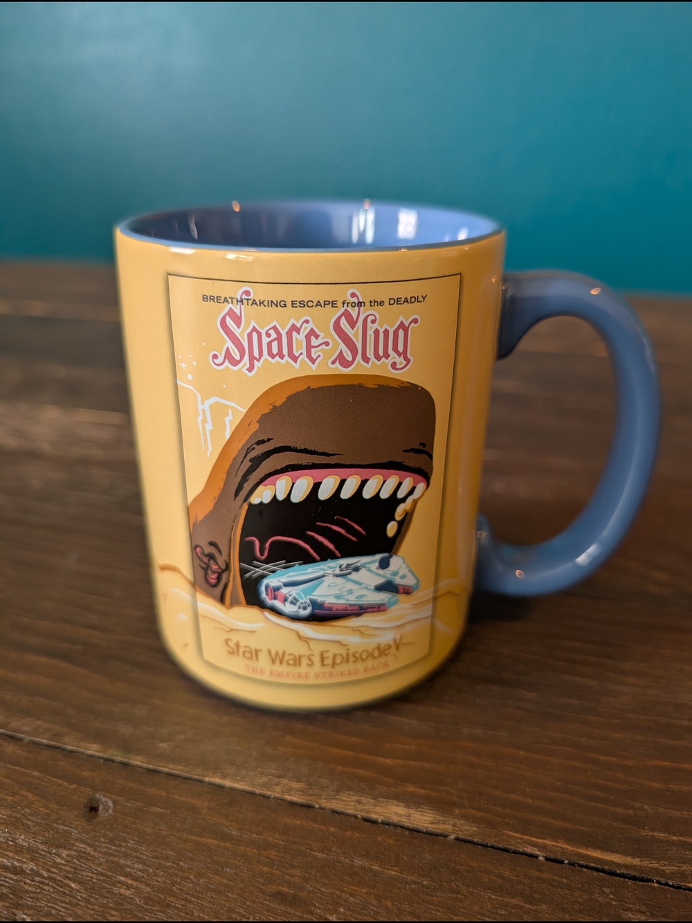 Disney Star Wars Space Slug Parks Attraction Poster Mug